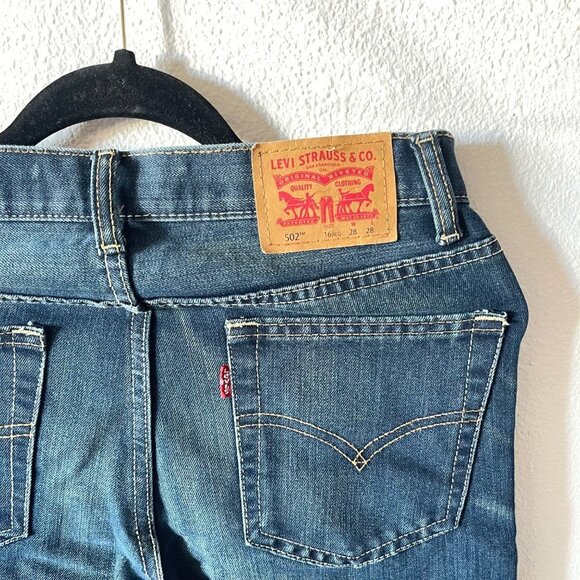Levi's 502 Regular Taper Blue 16 Regular Jeans - Picture 6 of 6